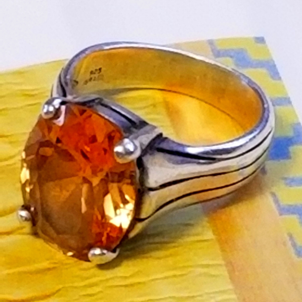 Rare Silpada Sterling Silver & Zirconia Ring - Picture 9 of 14
